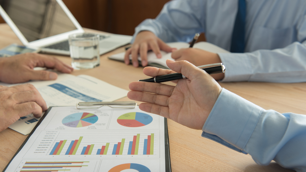 Reviewing recruitment data and analytics reports